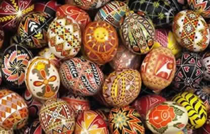 Pysanky Ukrainian egg decorating
