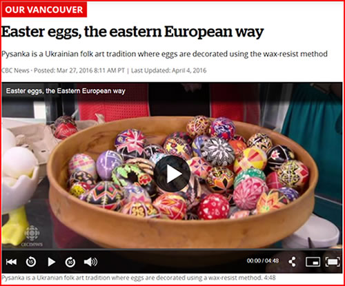 Easter eggs, the eastern European way video