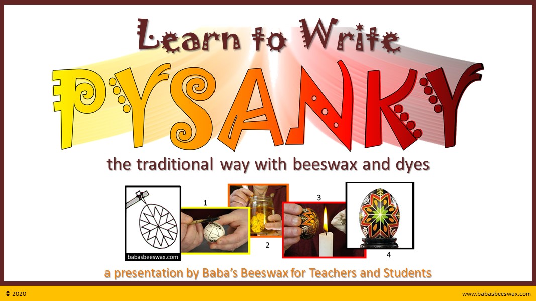 Learn to Write Pysanky Teacher Guide